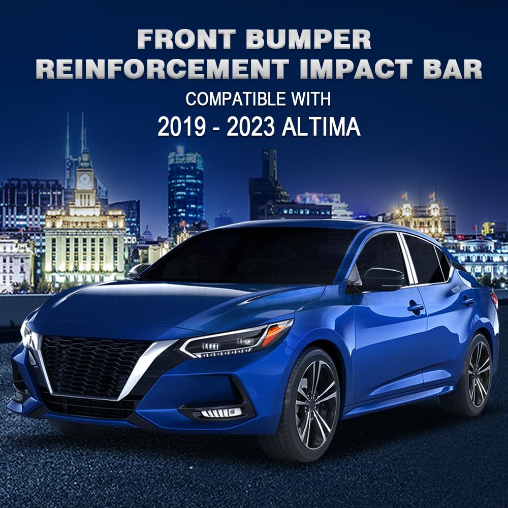G-PLUS Front Bumper Reinforcement Compatible with Nissan Altima 2019-2023 620306CA0A NI1006262