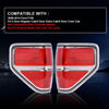 G-PLUS Rear Tail Lights Compatible With 2009-2014 Ford F150 2/4 Door (Not Fit Flareside Models,Not Fit Ogriginal Model with LED Tail Lamp) Brake Lamp luces traseras, faros traserosAssembly