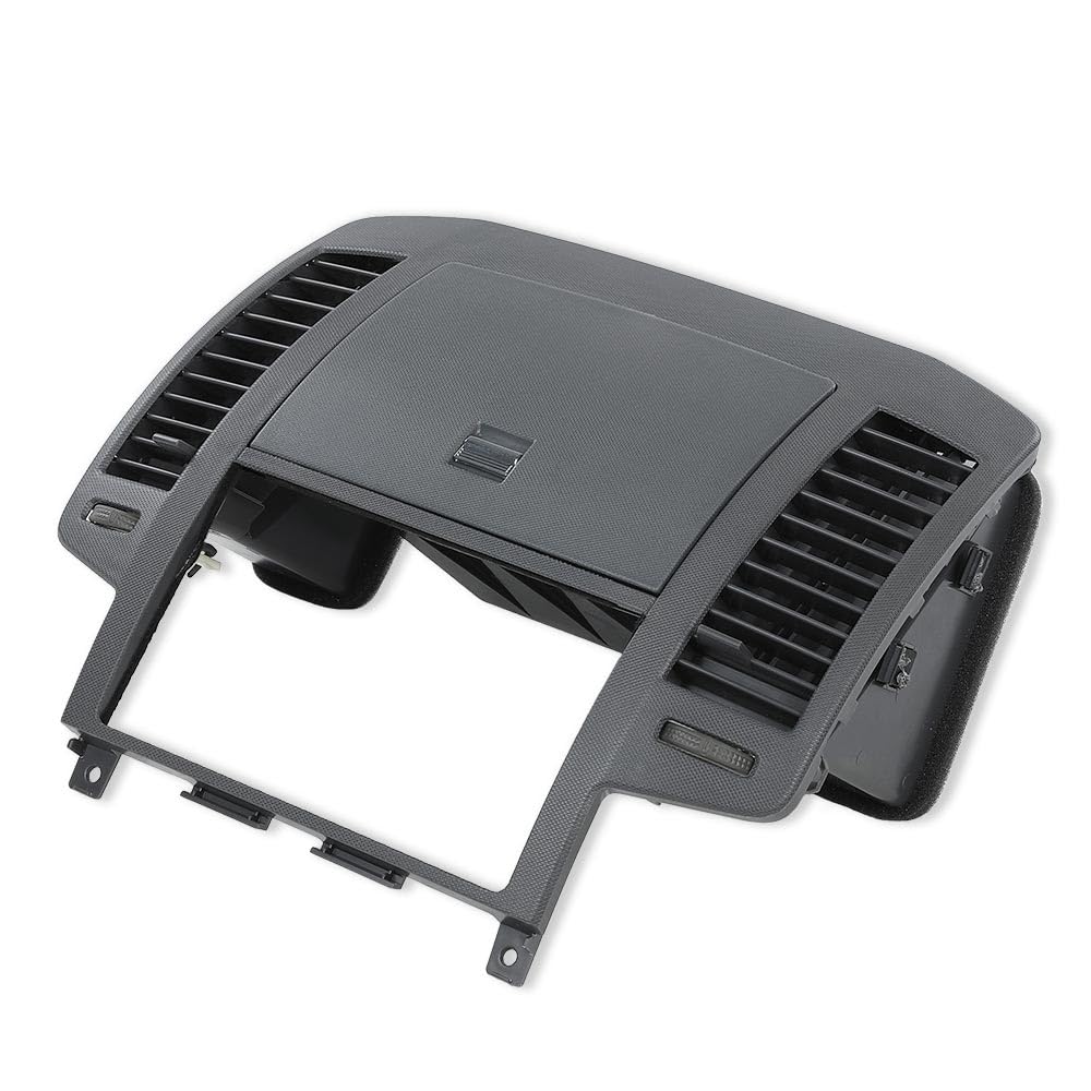 G-PLUS AC Center Dash Bezel Panel Vents Cubby Storage Compatible with Nissan Altima 2005-2006 Gray Dash Cover