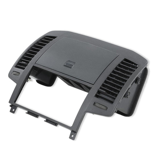 G-PLUS AC Center Dash Bezel Panel Vents Cubby Storage Compatible with Nissan Altima 2005-2006 Gray Dash Cover
