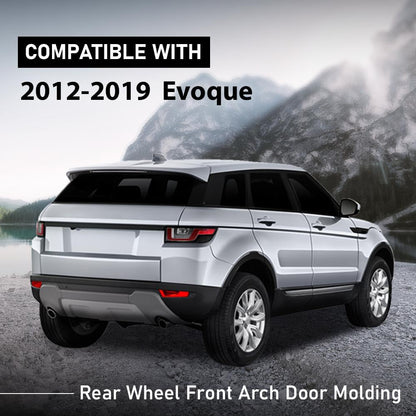 G-PLUS Rear Wheel Front Arch Door Molding Compatible with Range Rover Evoque 2012-2019 Fender Flares LR027252, LR027251