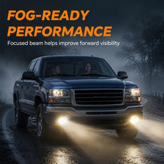 G-PLUS Fog Lights for GMC Sierra 1500 2500HD 3500 2003-2006 Additional Angle