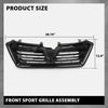 G-PLUS Front Grille Assembly Compatible with Subaru Forester 2022-2024 J1010SJ260