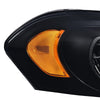 G-PLUS Headlights Assembly Fit Chevy Monte Carlo 2006 2007/Chevy Impala 2006-2013/Chevy Impala Limited 2014 2015 2016 Headlamps W/o Bulbs Smoky Lens Black Housing Amber Reflector,faros delanteros