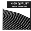 G-PLUS Chrome Billet Grille Compatible with Chevy GMC C/K Pickup Suburban Blazer Jimmy 1981-1988 Main Upper Stainless Steel Front Grill Insert (Phantom Style w/Stacked Lights)