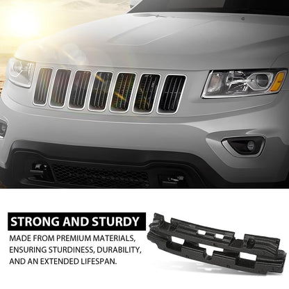 G-PLUS Front Bumper Foam Energy Impact Absorber Compatible with Jeep Grand Cherokee 2014-2016,Not Fit Diesel 68223471AA