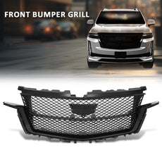 G-PLUS Bumper Grille for Cadillac Escalade 2021-2023 Gloss Black Product Details