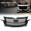 G-PLUS Front Bumper Grille Assembly Compatible with Cadillac Escalade 2021-2023 84830289 Gloss Black