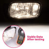 G-PLUS Bumper Fog Lights Compatible with Dodge Ram 1500 2009-2012,Fit Dodge Ram 2500 3500 2010-2018 Clear Lens Driving Lamps w/Bezel + H10 12V 42W Halogen Bulbs