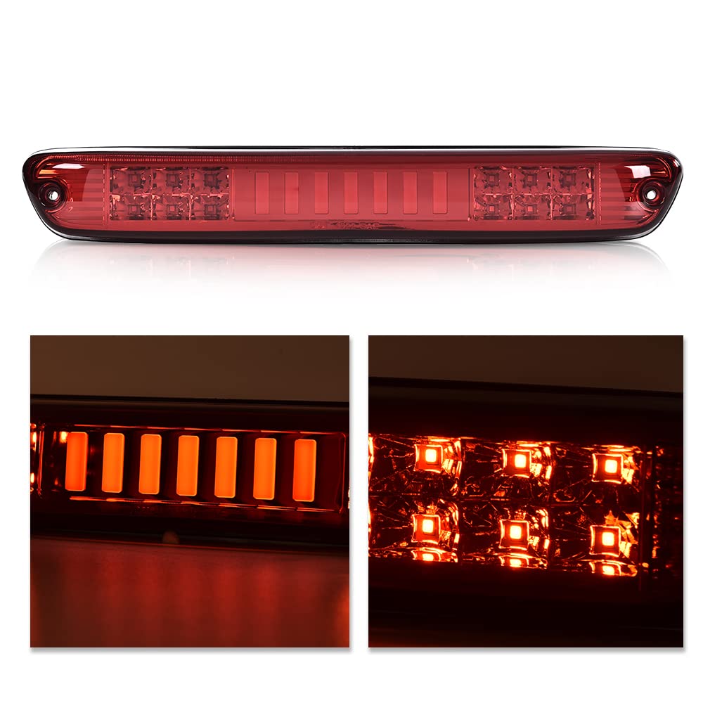 G-PLUS Car Tail Light Rear Third Stop I Brake Light Lamp Compatible with 2004-2012 Chevy Colorado/GMC Canyon 2006-2008 Isuzu I-Series 15286505 25971002 25821852