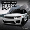 G-PLUS Fog Light Lamp Left Compatible with Land Rover Range Rover Sprt 2018-2022,Fit Land Rover Range Rover 2018-2021