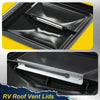 G-PLUS 3PCS Black Roof Vent Cover 14" x 14" Compatible with Universal RV, Trailer, Camper, Motorhome Trailer Ventline,Vent Lid Replacement