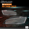 G-PLUS Headlight Lens Cover Compatible with Audi R8 2008-2015 Left & Right Pair Front Headlamp Lens Cover Clear