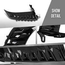 G-PLUS Bumper Side Trim for Toyota Camry SE 2025 Right Glossy Black Product Features
