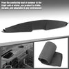 G-PLUS Dash Cover Panel Compatible with Ford Mustang 2005 2006 2007 2008 2009 Black