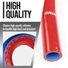 G-PLUS Silicone Radiator Hose Compatible with BMW 1600/1602/1800/1802/2002 Ti/Tii/Turbo 1966-1976 Red 5 Pcs