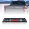 G-PLUS High Mount 3rd Third Brake Light Tail Compatible with 2007-2018 Toyota Tundra LED Rear Stop 81570-0C050 Smoked Lens White Base