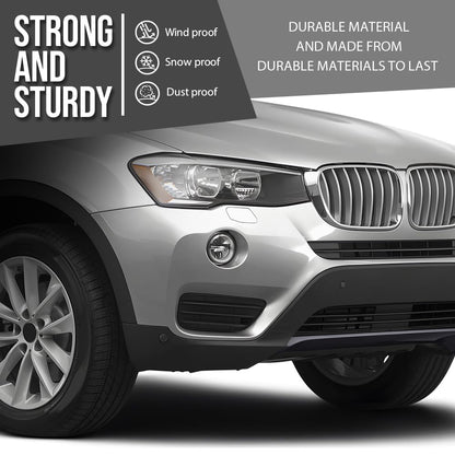G-PLUS Headlight Lens Cover Compatible with BMW X3 F25 2014-2017 Left & Right Pair Front Headlamp Lens Cover Clear