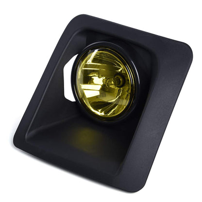 G-PLUS Bumper Fog Lights Driving Lamps Set Left + Right Yellow Compatible with GMC Sierra 2014-2015