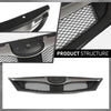 G-PLUS Front Bumper Grille Grill Assembly Compatible with Subaru Impreza STi WRX 2.5L H4 Turbo 2008-2010 91121FG061 ABS