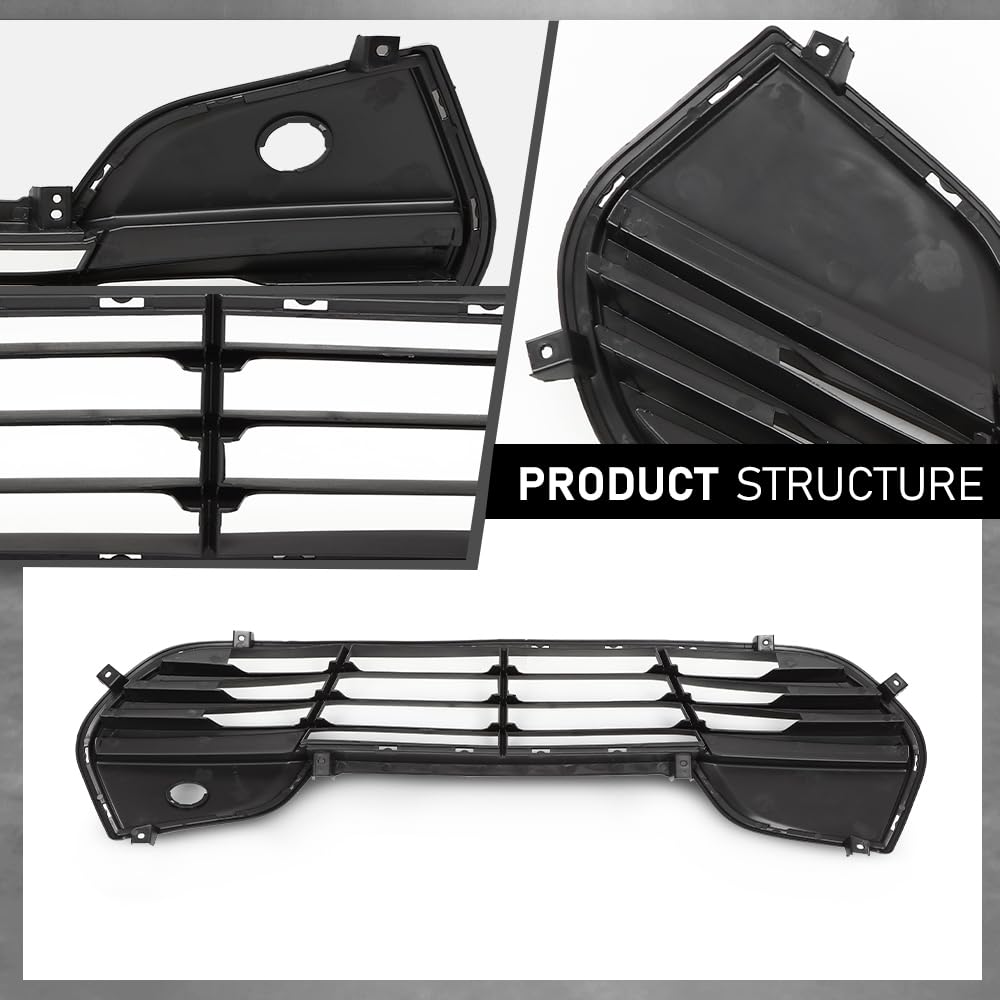 G-PLUS Front Bumper Grille Grill Compatible with Ve.loster 2012-2017 865602V000, HY1036126