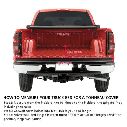 T3 Tri-Fold Truck Tonneau Cover Replacement for Nissan Frontier 2005-2021 / Suzuki Equator 2009-2014 | Fleetside 5' Bed | for Models with or Without The Utili-Track System