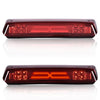 G-PLUS Third 3rd Type X Brake Light Reverse Light Red Compatible with 2004-2008 Ford F150/Lobo Center High Mount Stop Light Third Brake Tail Cargo Light 7L3Z13A613B Red Lens Chrome Housing