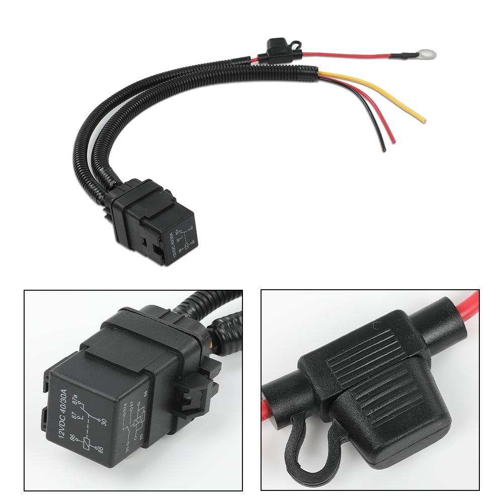 G-PLUS Fuel Pump Relay Wiring Kit Compatible with Dodge Durango 2011-2013, Fit Dodge Grand Caravan Cherokee/Ram 1500/ Chrysler Town & Country 2011 68269523AD