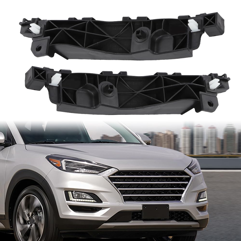 G-PLUS Front Bumper Bracket Left & Right Side Compatible with Tucson 2010-2015 865142S000, 865132S000