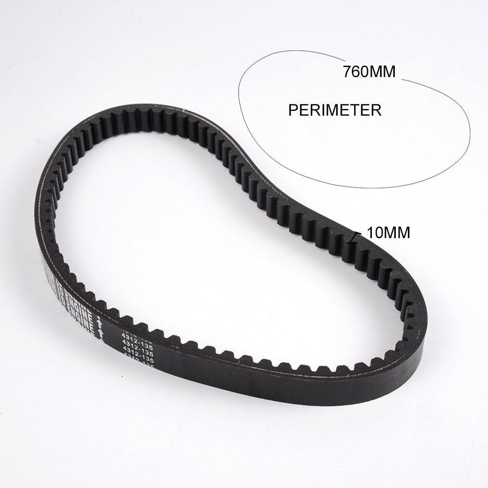 5 PCS Go Kart Drive Belt Replacement for Yerf Dog 203591 Q430203W Q43103W Q43203W Manco Carter 5.5hp 6.5hp 203591A 203591B 203591C Kartco 7655 Rotary 10052 Comet 30 Series Units (5)