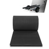 G-PLUS 18" x 50' Outdoor Ribbed Marine Carpet, Boat Trailer Bunk Carpet, Fit Boat Trailer Bunks Runner Docks Black