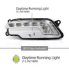 G-PLUS LED Pair Fog Lights Daytime Running Lamps, Compatible with Benz W212 E250 E350 E550 2010-2016, LH Driver & RH Passenger Side 2PCS, 2128200756, 2128200856