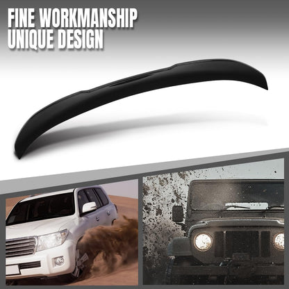 G-PLUS Rear Trunk Spoiler Wing Compatible with BMW E90 3 Series All Sedan Models 2006-2011, Fit BMW M3 Sedan Models 2008-2011, Not Fit 2-Door Convertible/2-Door Cou Gloss Black