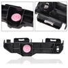 G-PLUS Rear Left Right Side Bumper Brackets Compatible with Toyota RAV4 (submodel: LE, Limited, XLE) 2013-2015 525620R030, 525630R030, TO1133117, TO1132117