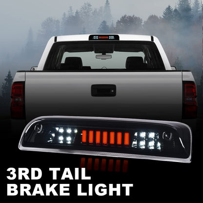 G-PLUS LED Center High Mount Stop Light Rear Tail Light Compatible with 2015-2020 GMC Sierra/Chevy Silverado 2500HD 3500HD 14-20 Chevy Silverado 1500 23509162 20979071