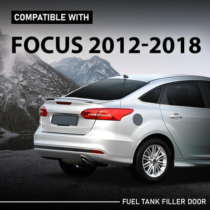G-PLUS Fuel Tank Filler Door Housing Cap Cover, Compatible with Ford Focus 2012-2018, BM5Z54405A26A, BM5Z-54405A26-A