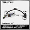 G-PLUS Transmissions Solenoid Lock-up TCC Overdrive w/Harness Compatible with All A500 & A518 Transmissions 1996-1999 Round Plug 8 Pin 12420B JF011E RE0F10A F1CJA