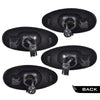 G-PLUS Side Marker Light Set Compatible with Chevy Silverado 2500HD 3500HD 2001-2014 /Fit for GMC Sierra 2500HD 3500HD 2001-2014 LED Marker Lamps Smoke Lens 4Pcs/Set 16530173 16530177