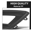 G-PLUS Left Fog Light Trim Cover, Compatible with Ford Focus 2015-2018, Driver Side, F1EZ15266K, FO1038151