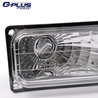 G-PLUS Headlights Fit GMC C/K 1500 2500 Sierra Yukon Suburban 1994 1995 1996 1997 1998 Bumper Headlamps,faros delanteros Assembly