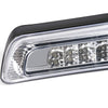 G-PLUS Third 3rd Brake Cargo Light Compatible With 2007-2016 Toyota Tundra Rear Roof Center High Mount Tail Lamps Replacement Chrome Housing Clear Lens