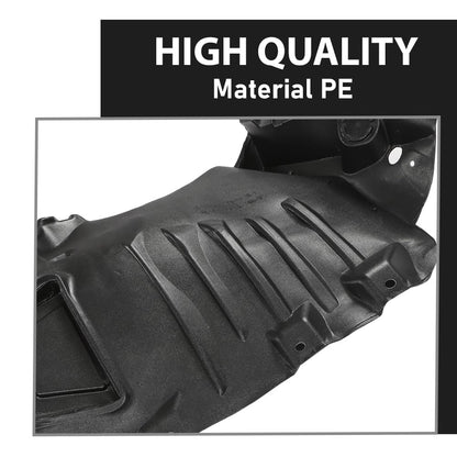 G-PLUS Fender Liner Front Right Side Compatible with Benz E350 E550 Base 4Matic 2-Door Coupe Convertible 2010-2013 2076901730