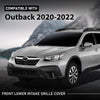 G-PLUS Front Lower Intake Grille Cover Compatible with Subaru Outback 2020-2022 57731AN03A
