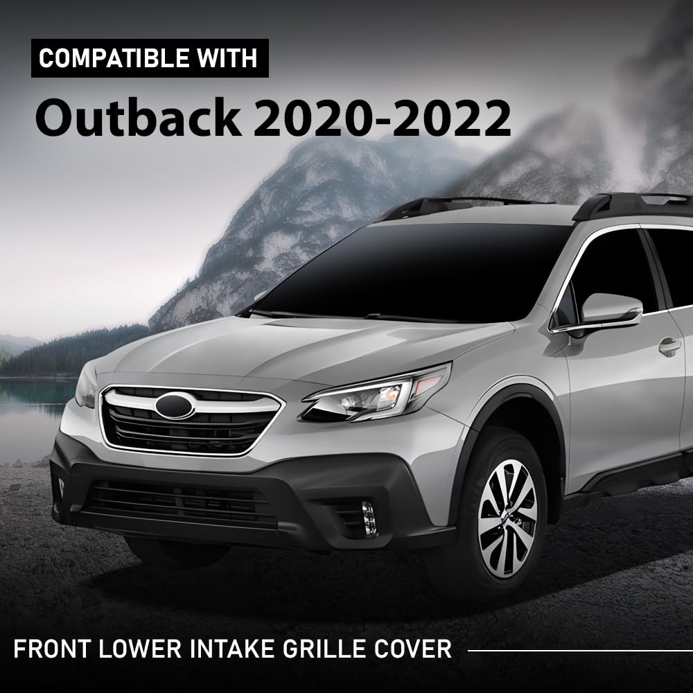 G-PLUS Front Lower Intake Grille Cover Compatible with Subaru Outback 2020-2022 57731AN03A