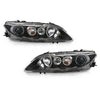 G-PLUS Headlights Headlamp Compatible with 2006-2007 Mazda 6 Mazdaspeed,Fit 2006-2008 Mazda 6 (submodel: i, S,GS, GT)
