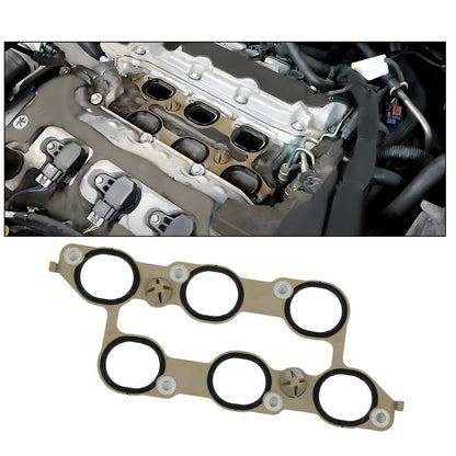 G-PLUS Intake Manifold Gasket 12673300, 12590958 Fit Buick Lacrosse 2010-2011/Cadillac CTS STS 2008-2011/Chevy Camaro 2010-2011/Caprice 2014-2017/Traverse 2014-2017/GMC Acadia 2014-2016