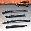 G-PLUS Out-Channel Window Vent Visor Deflectors Tape-On Side Rain Guards Compatible with Subaru Crosstrek 2024-2026 Base Premium Sport Limited 4 PCS Smoky
