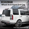 G-PLUS Right Rear Wheel Arch Front End Cap Compatible with Discovery 3 & 4 LR010625 Black