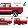 G-PLUS T3 Tri-Fold Hard Lock 5Ft Truck Tonneau Cover Compatible with Toyota Tacoma 2016-2021 | for Fleetside/Styleside Models Only | 5' Extra Short Bed |
