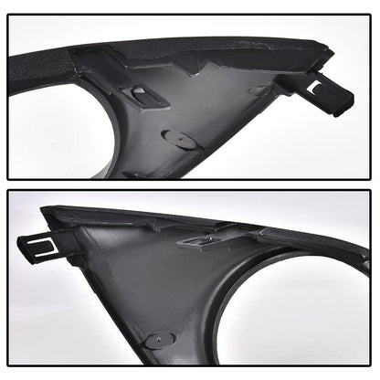 G-PLUS Fog Light Covers Bezels Set Compatible with Nissan Rogue Sport S SV 2020 2021 2022 NI1039175 NI1038175 622566MR5B 622576MR5B LH&RH